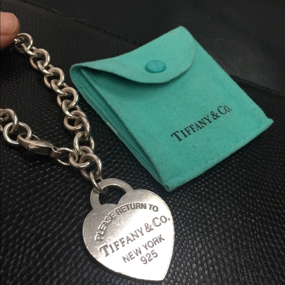 Tiffany & Co. Jewelry - Rare XL Tiffany heart bracelet